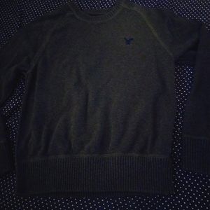 American eagle gray sweater